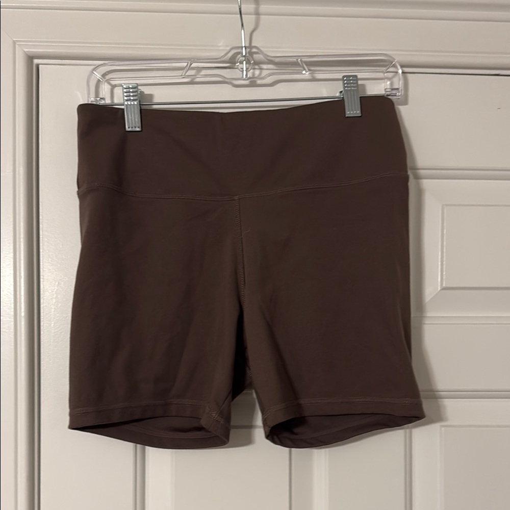 Jockey Brown Bike Shorts with Streamlined Design